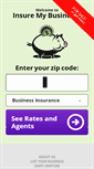 Mobile Screenshot of insuremybusiness.com