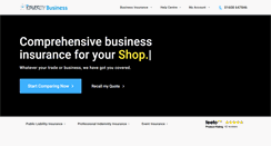 Desktop Screenshot of insuremybusiness.co.uk