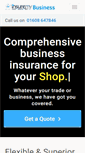 Mobile Screenshot of insuremybusiness.co.uk